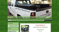 Desktop Screenshot of lawnmowermechanic.com